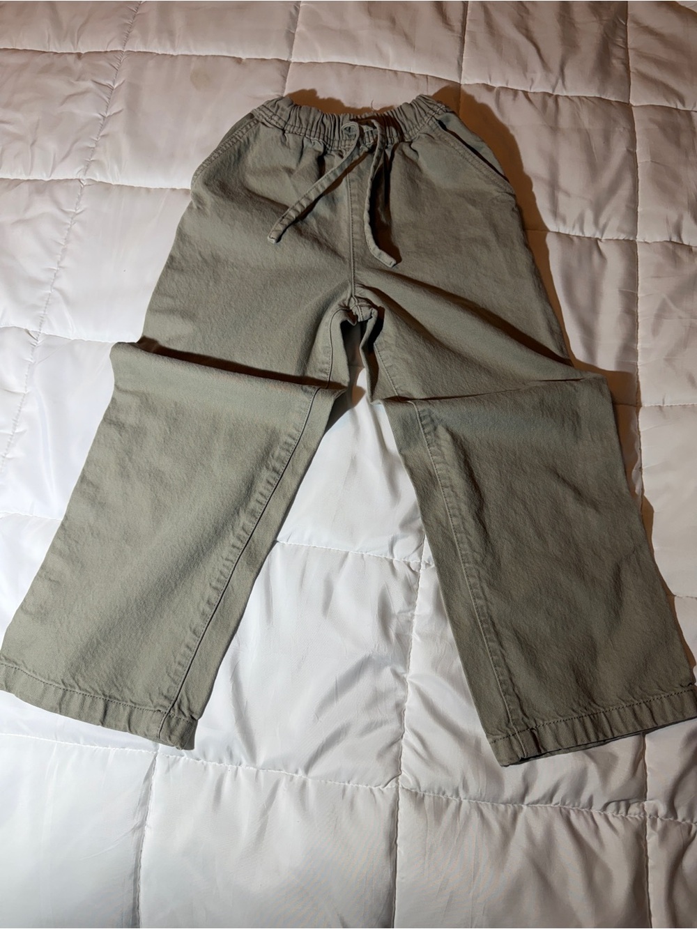 Lone Star Kids Girls Size 7 Cotton Drawstring Wide Leg Pants